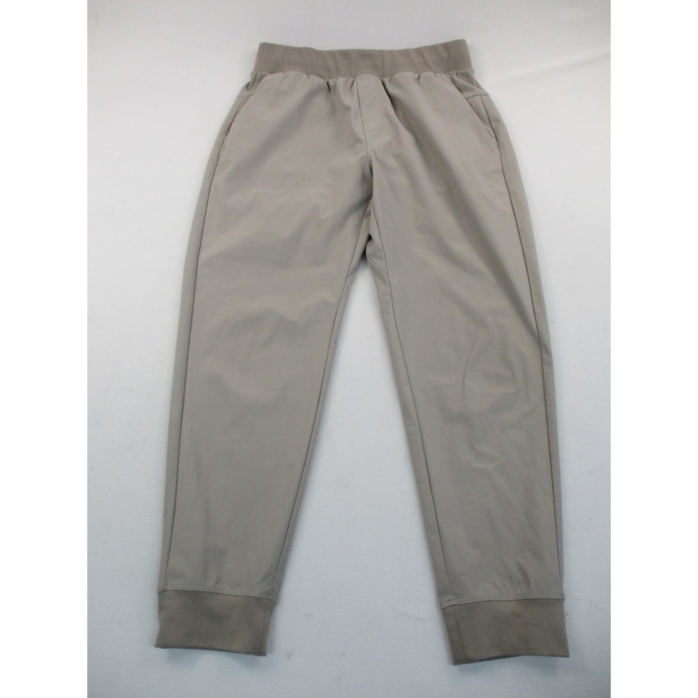 Fabletics Joggers Mens Medium Brown Training Pants Elastic Waist Activewear